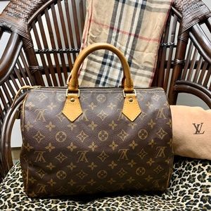 💯 LOUIS VUITTON SPEEDY MONOGRAM BOSTON BAG